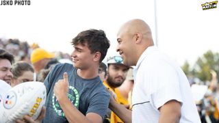 Steelers' Omar Khan Delivered A Solid Effort With 2023 Draft Class According To ESPN's Brooke Pryor (Steelers News). Photo by Jordan Schofield / SteelerNation (X: @JSKO_PHOTO)